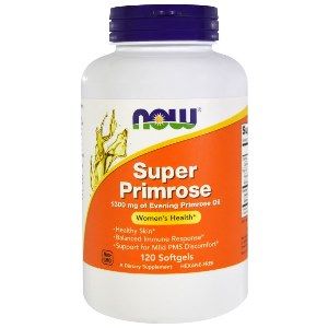 Super Primrose (120 softgels 1300 mg) NOW Foods